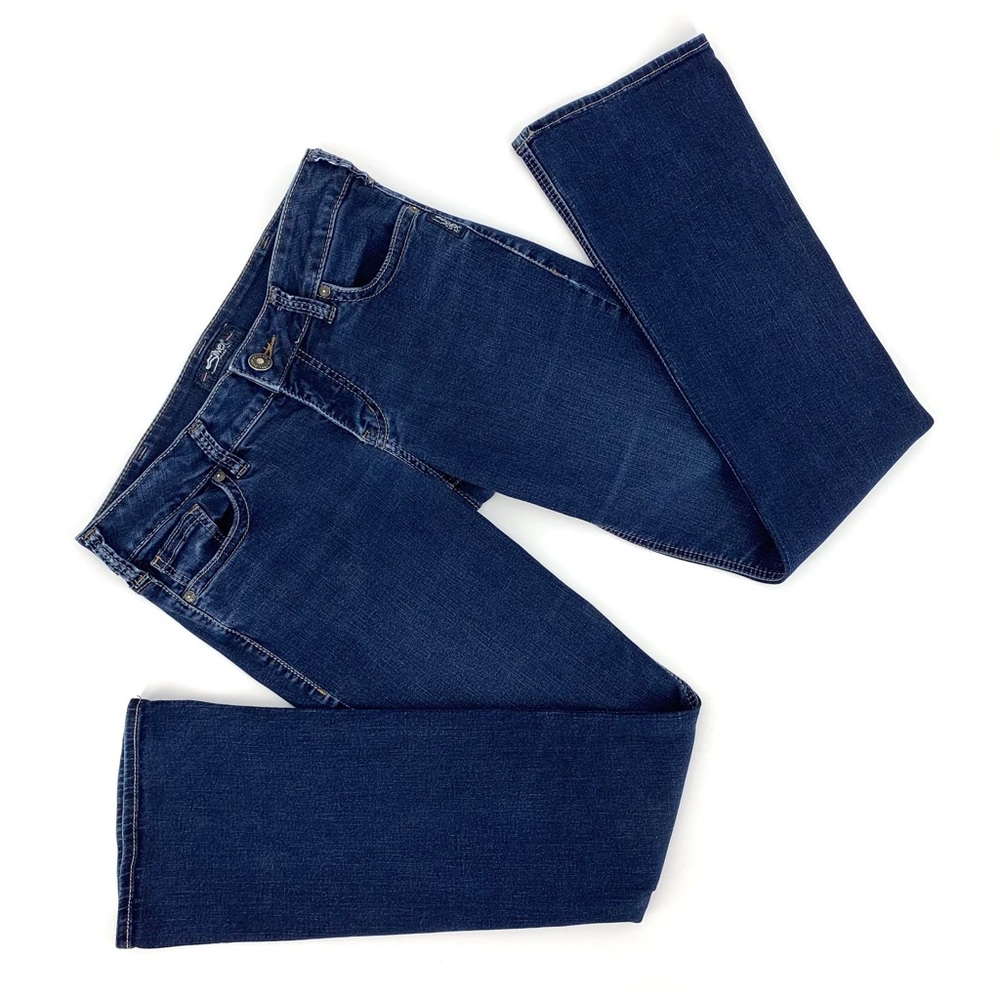 Silver Jeans Co. Suki Slim Bootcut Indigo Blue Jeans, W31/L33